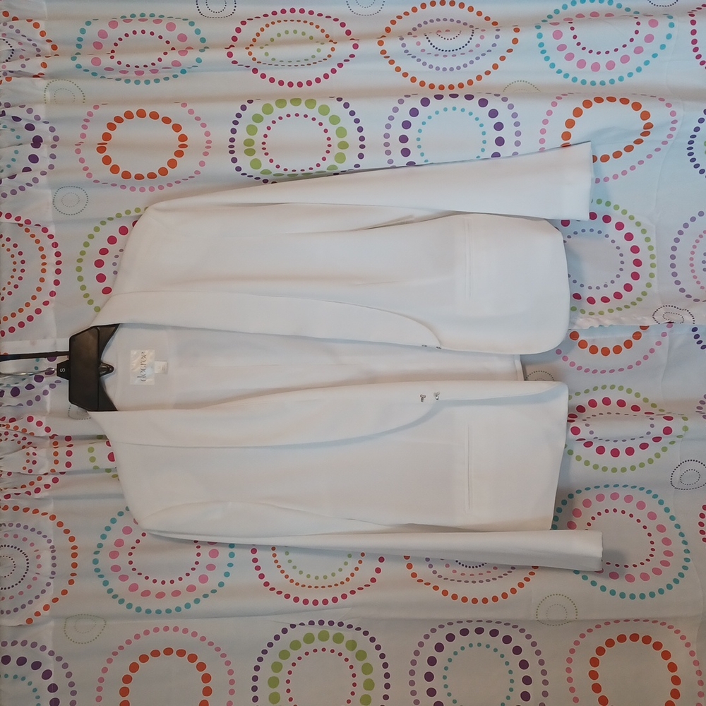 Decree White blazer